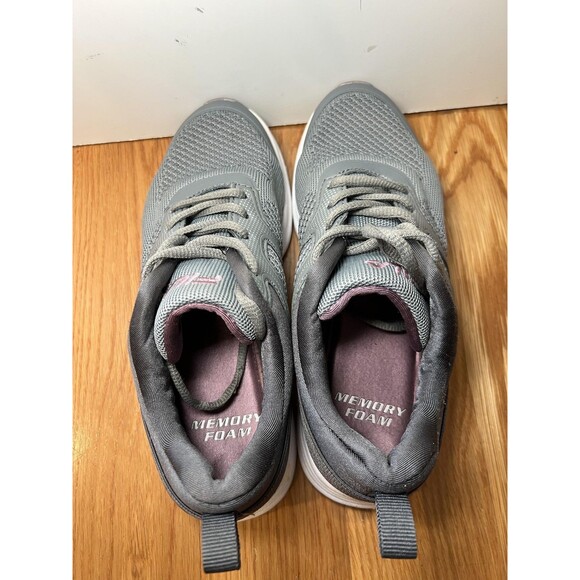 Fila Memory Foam Running Shoes Womens Size 6.5 Gray Mesh Athletic 5RM00529 - Picture 8 of 10